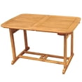thumbnail image 2 of Pemberly Row Table de Salle à Manger de Patio en Bois d'Acacia, Brun, 2 of 3