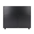thumbnail image 2 of Halifax 3 section cabinet black, 2 of 9