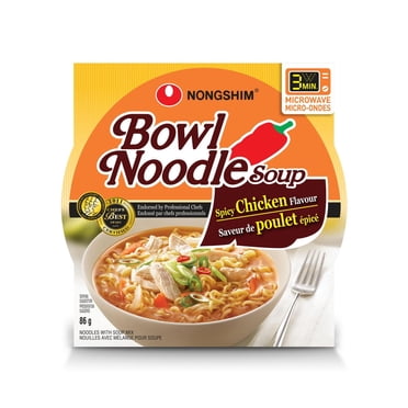 Nongshim épicée poulet Bol Nouilles Soupe