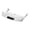 White, variant on Luzkey Keyboard Tray under Desk Sliding Keyboard Drawer Tray Pull Out Silent Slide Rail Computer Drawer for Home Office Workstations Black