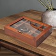 thumbnail image 4 of TopLLC Christmas Ornament Wooden Jewellery Box Classic Wooden Jewellery Box Jewellery Storage Box Jewellery Box Tray Mums Gift Day Gift Wooden Jewellery Boxes, 4 of 5