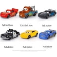 thumbnail image 2 of Ensemble de Collection de Jouets pour Enfants 7 Pcs Voitures 2 Lightning Mcqueen Voiture de Course et Camion mack Cadeaux, 2 of 2