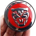 thumbnail image 2 of 4 Pcs - Capuchons de Moyeu de Roue, Couvercle de Centre de Roue de Voiture en Matériau Aluminium Accessoires de Style Automobile pour J-aguar XFL XEL XE XJ XF, 2 of 4