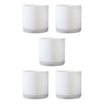 thumbnail image 3 of Wweixi Indoor Flower Pots - Elegant And Practical Available In Multiple Colors And Can Be Selected TX white M 5Set, 3 of 6