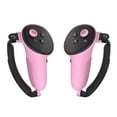 thumbnail image 1 of Maytalsory 2pcs/set Adjustable And Secure Fit Controller Grip Cover For Meta Quest 3 Premium Silica Gel Pink, 1 of 6