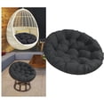 thumbnail image 3 of GLFILL Waterproof Chair Rocking Chair Hanging Basket Chair Papaya Chair Round Cushion For Hammocks Indoor Or Outdoor Rocking Chairs H, 3 of 9
