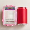 thumbnail image 4 of facefd Girls' INS Sealed Storage Transparent Mini Storage Box Salad Snacks Fruit Preservation Box Desktop Storage and Organization, 4 of 8