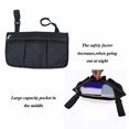 thumbnail image 3 of Wheelchair Bag Wheel Chair Storage Tote Accessory For Carrying Loose Items And Accessories Travel Messenger Backpack, 3 of 8
