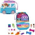 thumbnail image 4 of Polly Pocket Dolls and Playset, Travel Toys, Seaside Puppy Ride Compact, 4 of 6