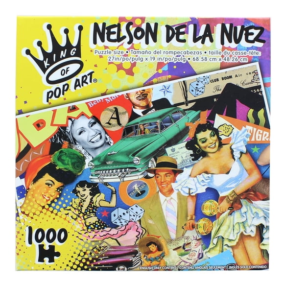 Nelson De La Nuez King Of Pop Art 1000 Piece Jigsaw Puzzle | Old Havana