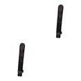 thumbnail image 2 of Baohd PU Golf Alignment Stick Cover Case Premium Holder Embroidered Waterproof Black Red 33 x 5.5cm 2Set, 2 of 6