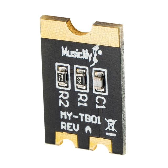 Bunblic Electric Guitar Treble Bleed Compensation Stable Multiuse Capacitor and Resistor Set for Musical Instrument Bass Replacements Type A