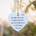thumbnail image 1 of Clearance! I Wish You Lived Next Door Heart Ornament, 1 of 3