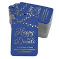 thumbnail image 1 of Inkdotpot Real Gold Foil Happy Diwali Tags Favor Hang Paper Tags 100 Pieces, 1 of 1