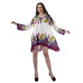 thumbnail image 4 of Moomaya Robes Décontractées Femmes Rayonne Robe Mini à Manches Longues pour Femmes, 4 of 4