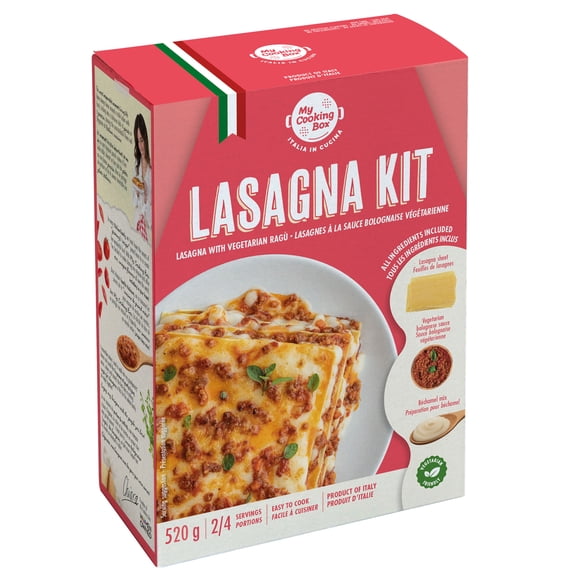 MY COOKING BOX LASAGNA WITH VEGETARIAN RAGÙ