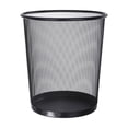 thumbnail image 2 of TIMIFIS Garbage Can Metal Meshround Garbage Can Trash Can Garbage Can Wastebaskets for Bathroom Bedroom Office Kitchen Small Space Living Trash Bin Trash Can, 2 of 6