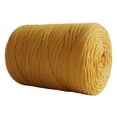 thumbnail image 4 of Fil à Tricoter Macramé Crochet Tapis Couverture Coussin Doux Fil Spaghetti Jaune, 4 of 8