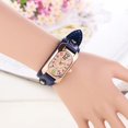 thumbnail image 2 of HBFAGFB Women's Watch Quartz Leather Strap Rectangular Colored Digital Watch Cute Dress F, 2 of 4