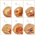 thumbnail image 4 of Papier Parchemin, 100/50/30/10 Pcs Doublures Carrées pour Friteuse à Air Chaud Papier Parchemin Jetable, Cuisson Papier Parchemin Antiadhésif pour Friteuse à Air de 2-4 QT Cuisson Rôtissage Micro-Ondes, 4 of 7