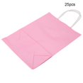 thumbnail image 4 of 25 PCS Kraft Paper Gift Bag With Handle for Wedding Candy Favor Bag Durable Large Capacity  Perfect for Parties Shopping Outgoing, 4 of 8