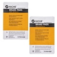 thumbnail image 2 of Niche Rear Brake Pad for Harley-Davidson Street Glide Semi-Metallic Motorcycle 2 Pack 519-KPA2468D, 2 of 5