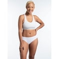 thumbnail image 4 of Fruit Of The Loom Womens Breathable Micro-Mesh Bikini Panty 6 Pack, 7, Assorted, 4 of 5