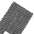 thumbnail image 3 of Toddler Baby Girls Leggings Lace Trim Tights Ruffle Ribbed Knit Stocking Infant Fall Winter Warm Bottom Pants 0-8 Years Dark Gray, 3 of 5