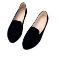thumbnail image 1 of Chaussures Plates pour Femmes à Enfiler Bout Rond Confortables Ballerines pour Femmes Chaussures Habillées Mocassins, 1 of 9
