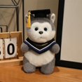 thumbnail image 4 of Graduation Hat Doll 4.7 Inch Cotton Plush Keepsake for 2025 Graduation, Soft Multicolor Decorative Souvenir, Collectible Gift for Grad Celebration, Home Table Bookshelf Decor, 1 Piece, 4 of 7