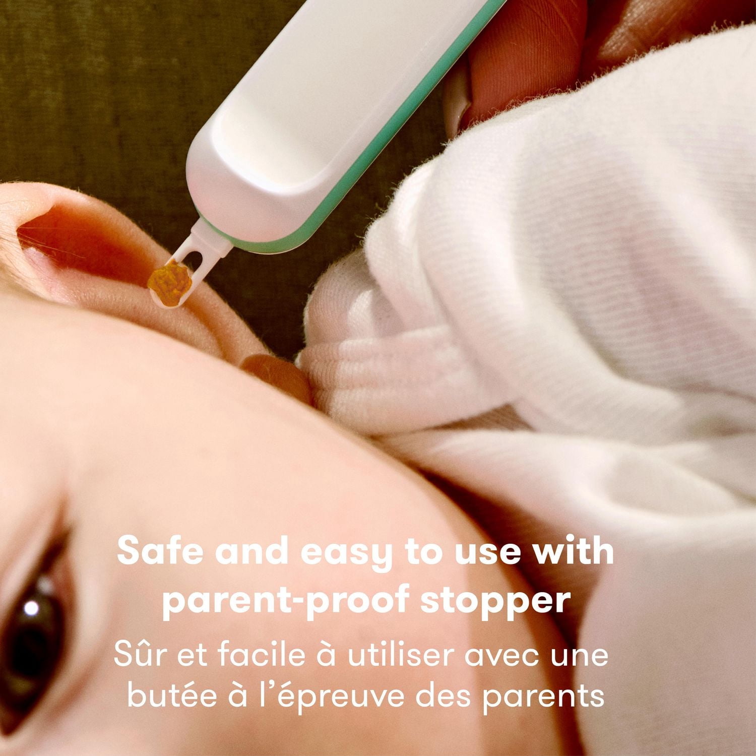 Frida Baby - Baby, Infant, Toddler - 3-in-1 Nose, Nail + Ear Picker: Baby Ear Cleaner + Baby Nose Cleaner and Nail Tool for Babies + Toddlers, Safely Clean Baby's Boogers, Ear Wax & More