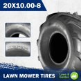thumbnail image 4 of MaxAuto 2 Pcs 20x10.00-8 Super Lug Lawn & Garden Tire, 4PR, 4 of 4