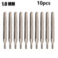thumbnail image 1 of Bgsha 10Pc 0.8-4mm Rotary Burr Core Drill Bit Engraving 2.35mm For Glass Tile, 1 of 5