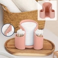 thumbnail image 1 of Storage Boxes for Organizing, Usavan Clear Plastic Storage Box U-Shaped Slot, Compact 11x8x9 cm Container for Cotton Pads Makeup Sponges Bathroom Vanity, 1 of 6