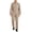 Khaki, variant on TOPTIE Men's Long Sleeve Coverall, Action Back Coverall Relaxed Fit, Work Wear Suit, Gray Coverall