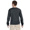 thumbnail image 2 of NuBlend Crewneck Sweatshirt, 4XL, Black Heather, 2 of 3