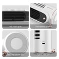 thumbnail image 4 of Styesk Electric Fan Household Vaneless Tower Fan Small Table Fan Silent High Wind Office Desktop Mini Portable Small Tower Fan, 4 of 9