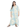 thumbnail image 1 of Caftans Longs pour Femmes Grande Taille Robe Caftan Robe de Soirée Fête Été Plage Robe d'Été Manches Kimono Longues Robes Décontractées en Ligne, 1 of 6
