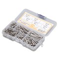 thumbnail image 4 of Self Drilling Screw Kit, 6 Specifications  Holding Force 140PCS Stainless Steel Multifunctional Round Head Cross Screw  For Woodworking For Machinery Repair, 4 of 8