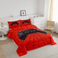 thumbnail image 3 of Erosebridal Boys Gamepad Comforter Sets Queen Size,Video Game Bedding Queen Comforter Set,Spider Web Decor,Reversible,3Pcs, 3 of 8