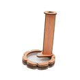 thumbnail image 1 of Wooden DIY Kaleidoscope s Logical Lightweight 3D Filled Handmade Kaleidoscope Flower shape, 1 of 9