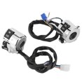 thumbnail image 2 of Horn Switch, Easy Installation Black And Silver Motorbike Switch, ATV For Electric Scooters Motorcycles Off-Road Vehicles, 2 of 8