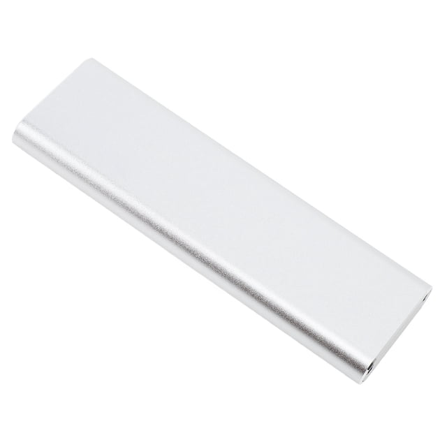 M.2 NGFF SSD Hard Drive Enclosure, B Key USB3.1 Type C 10Gbps High Speed Transmission, Aluminum Alloy Case for 7 8 8.1 10 11, for Linux,