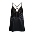 thumbnail image 5 of EQWLJWE Robes d'Été pour Femmes 2023 Liquidation Robes pour Femmes Robe d'Été pour Femmes Aguichant Style Fendu Col Suspendu Dos Ouvert Bretelle Robe à Col en V, 5 of 5
