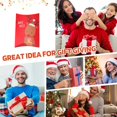 thumbnail image 4 of Vaidha Christmas Pillow Box Candy Chocolate Packaging Box Nougat Baking Box New Year Nut Gift Box Empty Box, 4 of 6