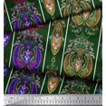 thumbnail image 3 of Soimoi Modal Satin Fabric Stripe & Paisley Ethnic Print Sewing Fabric Yard 42 Inch Wide, 3 of 3