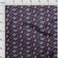 thumbnail image 2 of oneOone Viscose Chiffon Fabric Leaves & Floral Block Printed Craft Fabric BTY 42 Inch Wide, 2 of 5