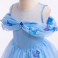 thumbnail image 4 of HAWEE Deluxe Cendrillon Butterfly Déguisement de Princesse pour Filles, 4 of 6
