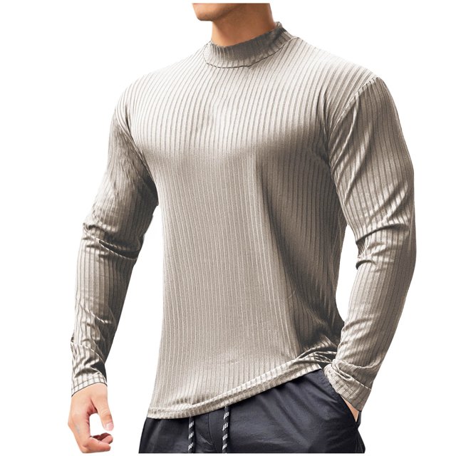 RXIRUCGD Pull Décontracté Mode pour Hommes Couleur Unie Manches Longues Col Rond, Vert, Taille : L