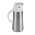 thumbnail image 1 of 750ML Oil Bottle, Non Drip  High Temperature Resistant Opaque Large Caliber Leakproof Oil Container Blocking Light  For Kitchen White, 1 of 8